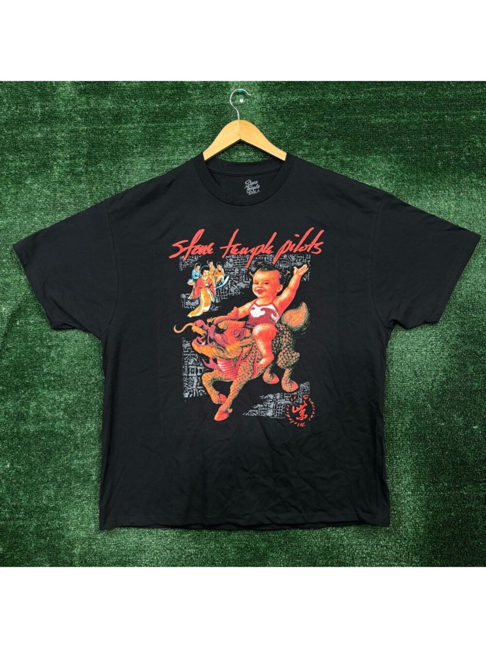 Stone Temple Pilots Purple Interstate Love Song Rock Band T-Shirt Size XXL